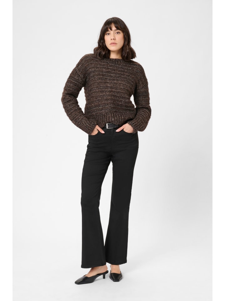 Kaffe Вязаный свитер свободного кроя KAmarena в цвете Black Coffee Melange
Kaffe Вязаный свитер свободного кроя KAmarena в цвете Black Coffee Melange