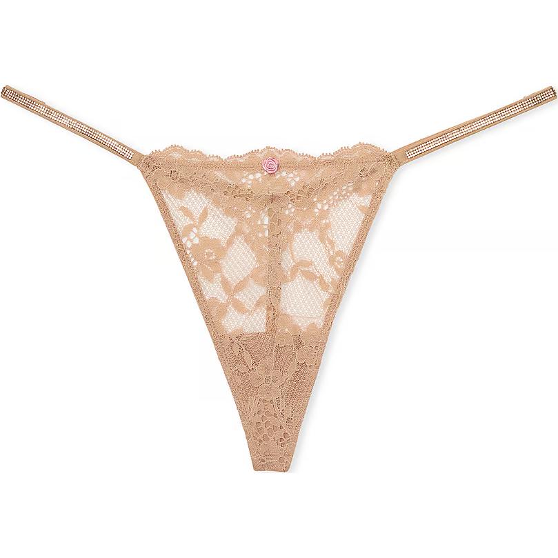 Трусики-стринги Dream Angels Twinkle Strap Lace V String Panty / P Thong женские, 1 шт, цвет praline Victoria's Secret, 1 Pack (Praline/Praline)
Трусики-стринги Dream Angels Twinkle Strap Lace V String Panty / P Thong женские, 1 шт, цвет praline Victoria's Secret, 1 Pack (Praline/Praline)