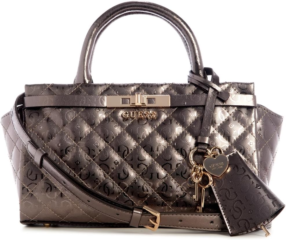 GUESS Idra маленькая сумка-саквояж из искусственной кожи, Pewter
GUESS Idra маленькая сумка-саквояж из искусственной кожи, Pewter