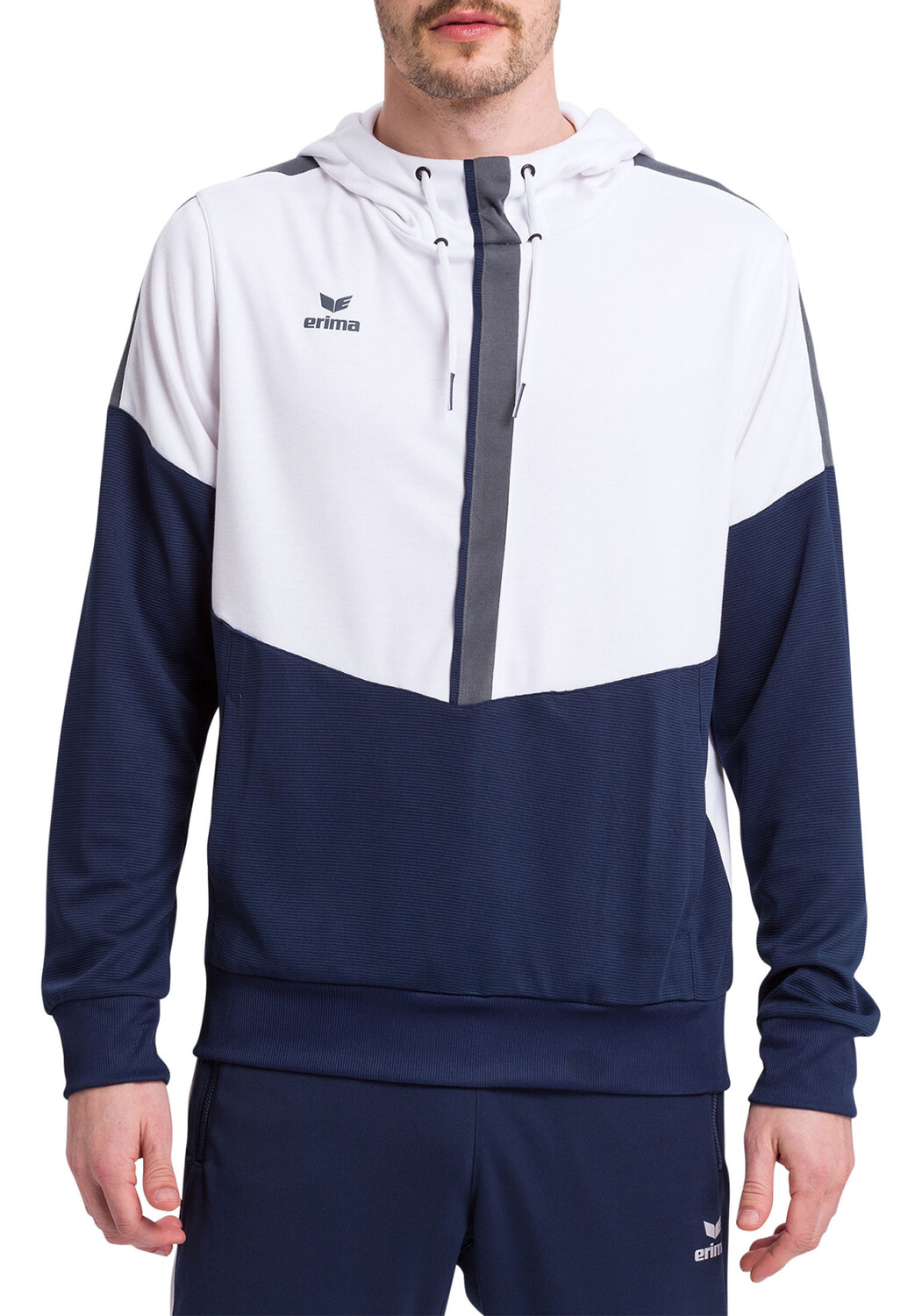 Толстовка erima Squad Kapuzensweat, цвет weiss/new navy/slate grey
Толстовка erima Squad Kapuzensweat, цвет weiss/new navy/slate grey
