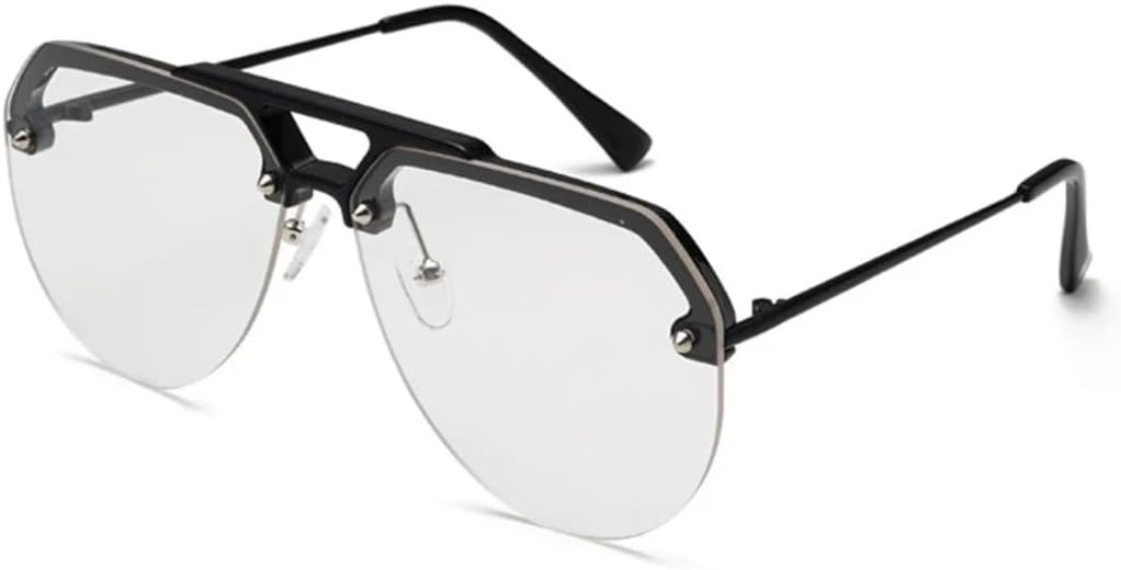 Солнцезащитные очки с защитой от УФ-излучения UV400 | Двойная перемычка, овальные линзы с заклепками, цветные линзы | Для женщин и мужчин, для занятий спортом на открытом воздухе и вождения DSVIGF, Black
Солнцезащитные очки с защитой от УФ-излучения UV400 | Двойная перемычка, овальные линзы с заклепками, цветные линзы | Для женщин и мужчин, для занятий спортом на открытом воздухе и вождения DSVIGF, Black