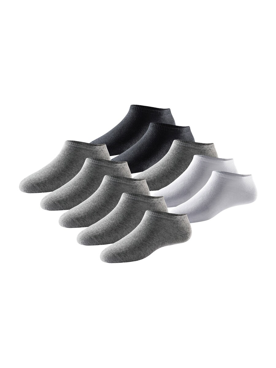 Носки до щиколотки SCHIESSER Bluebird, серый/черный/белый
Носки до щиколотки SCHIESSER Bluebird, серый/черный/белый