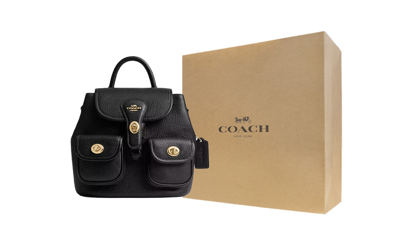 COACH Рюкзак женский Hadley Smooth Leather Backpack Medium черный
COACH Рюкзак женский Hadley Smooth Leather Backpack Medium черный