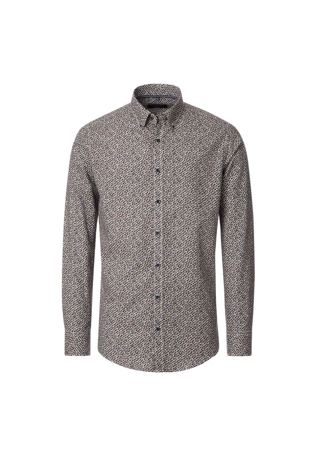 Рубашка для отдыха с принтом свободного покроя Casamoda, коричневый
Рубашка для отдыха с принтом свободного покроя Casamoda, коричневый