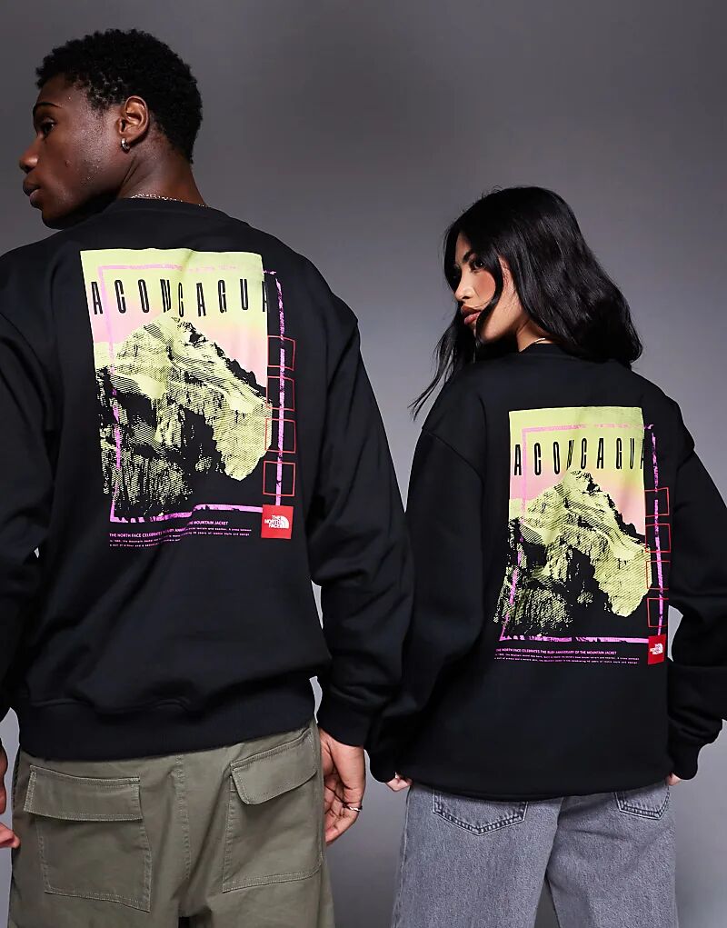 Толстовка унисекс с принтом на спине The North Face Aconcagua черного цвета
Толстовка унисекс с принтом на спине The North Face Aconcagua черного цвета