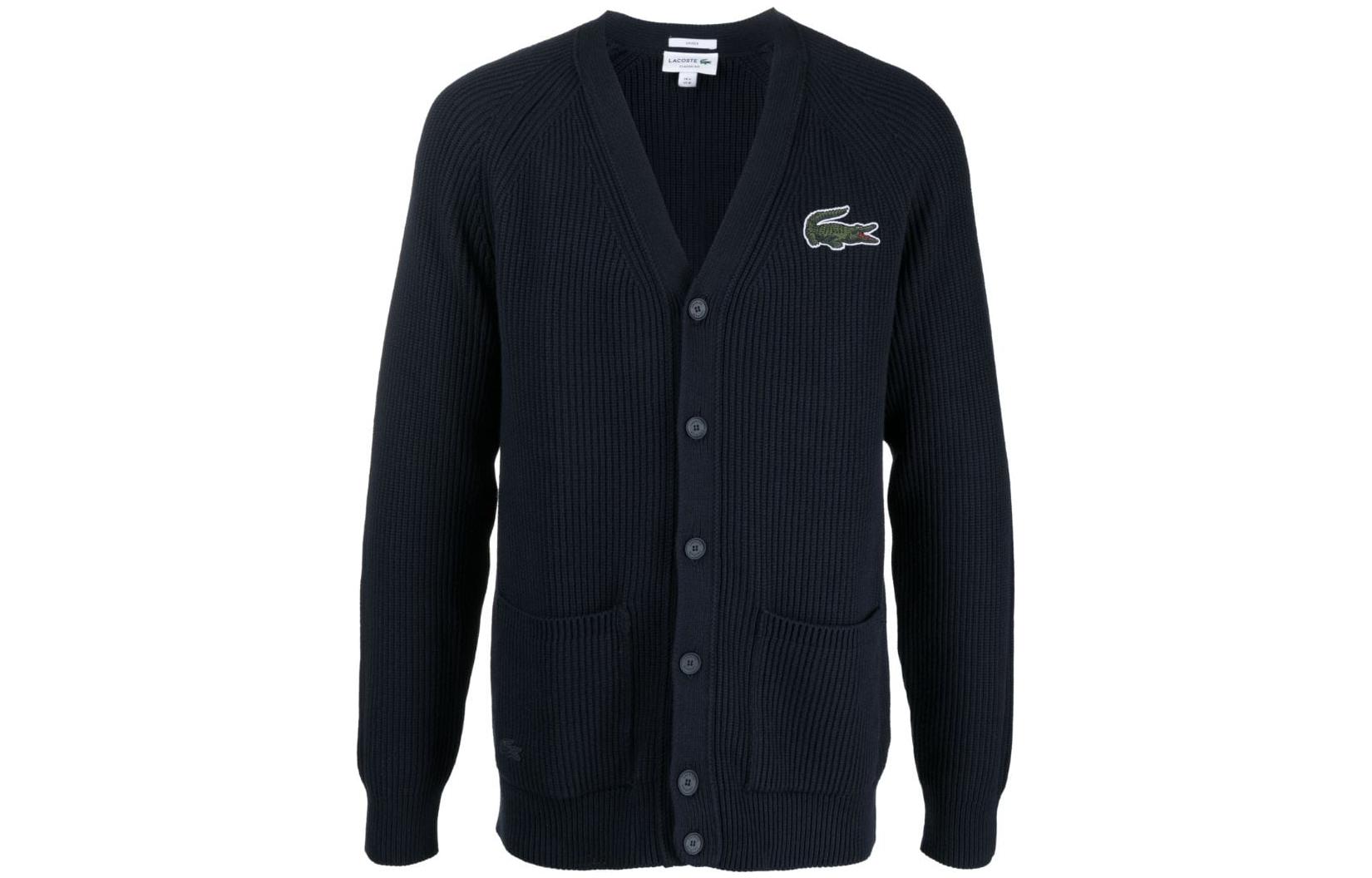 LACOSTE Трикотажный свитер для мужчин, V-образный вырез, цвет Marine Blue, модель Moderate Others
LACOSTE Трикотажный свитер для мужчин, V-образный вырез, цвет Marine Blue, модель Moderate Others