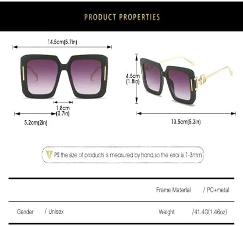 Модные панк-солнцезащитные очки для женщин и мужчин, градиентные солнцезащитные очки, очки для активного отдыха с защитой от УФ-излучения UV400 MTZJH, White Black
Модные панк-солнцезащитные очки для женщин и мужчин, градиентные солнцезащитные очки, очки для активного отдыха с защитой от УФ-излучения UV400 MTZJH, White Black