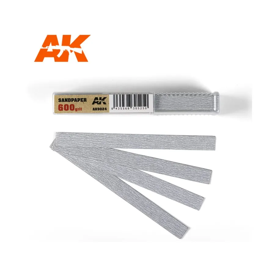 Наждачная бумага зернистостью 600 (мокрая), Supplies & Accessories (AK-Interactive)
Наждачная бумага зернистостью 600 (мокрая), Supplies & Accessories (AK-Interactive)