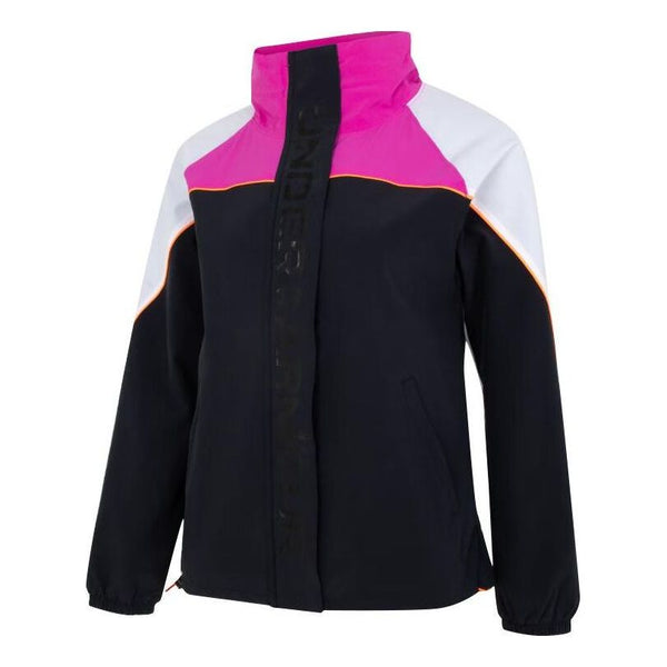 Куртка fitness training woven jacket 'black white pink' Under Armour, черный
Куртка fitness training woven jacket 'black white pink' Under Armour, черный