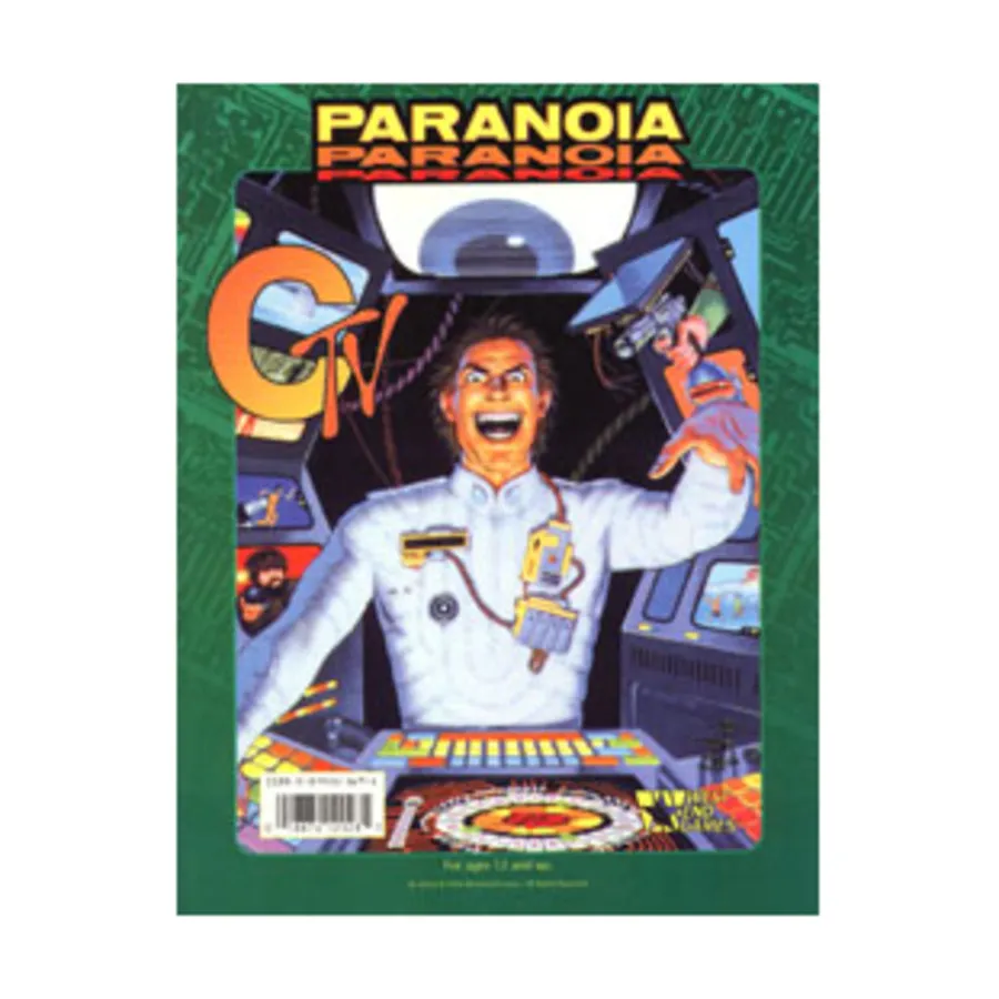 CTV/Paranormal, Paranoia (2nd Edition), мягкая обложка
CTV/Paranormal, Paranoia (2nd Edition), мягкая обложка