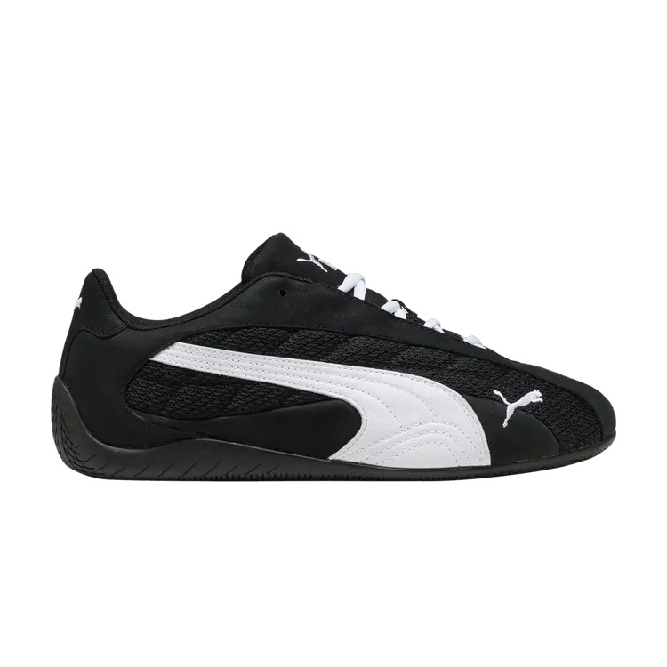 Кроссовки Puma Speedcat Plus 'Black White', черный
Кроссовки Puma Speedcat Plus 'Black White', черный