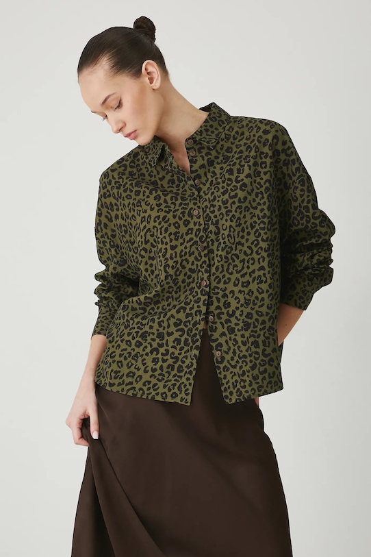 Рубашка с добавлением льна Medicine, зеленый
Рубашка с добавлением льна Medicine, зеленый