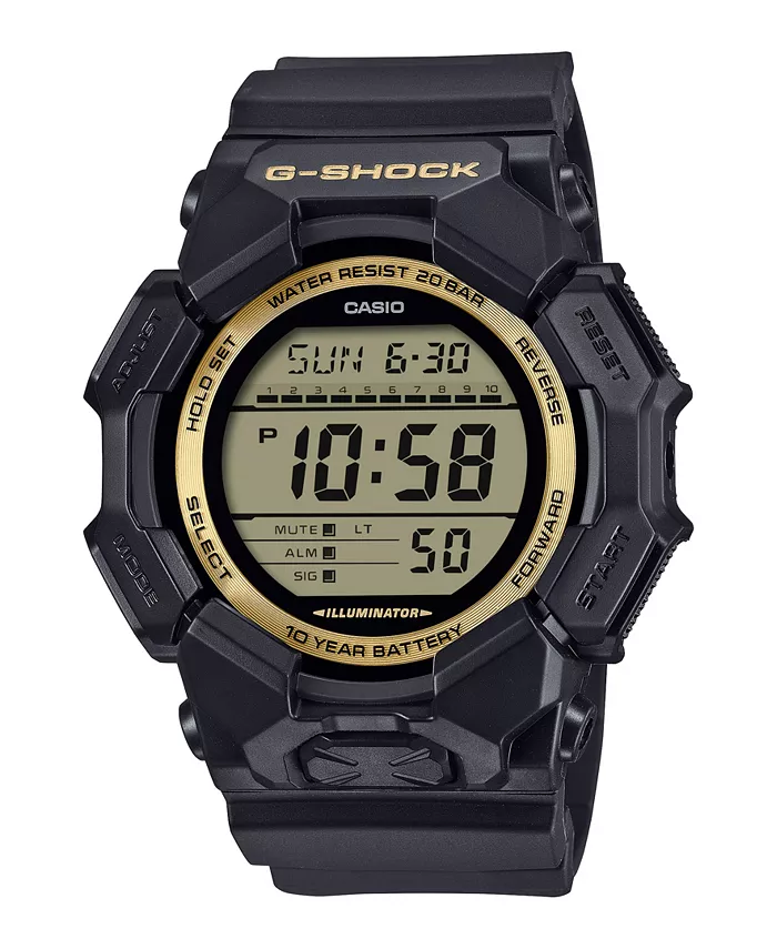 Мужские черные часы Resin, 51.9 мм G-Shock
Мужские черные часы Resin, 51.9 мм G-Shock