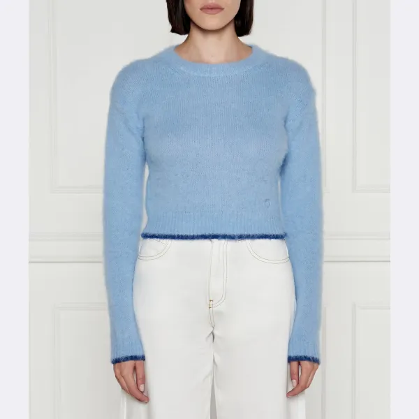 Свитер обычного кроя с добавлением шерсти Pinko, синий
Свитер обычного кроя с добавлением шерсти Pinko, синий