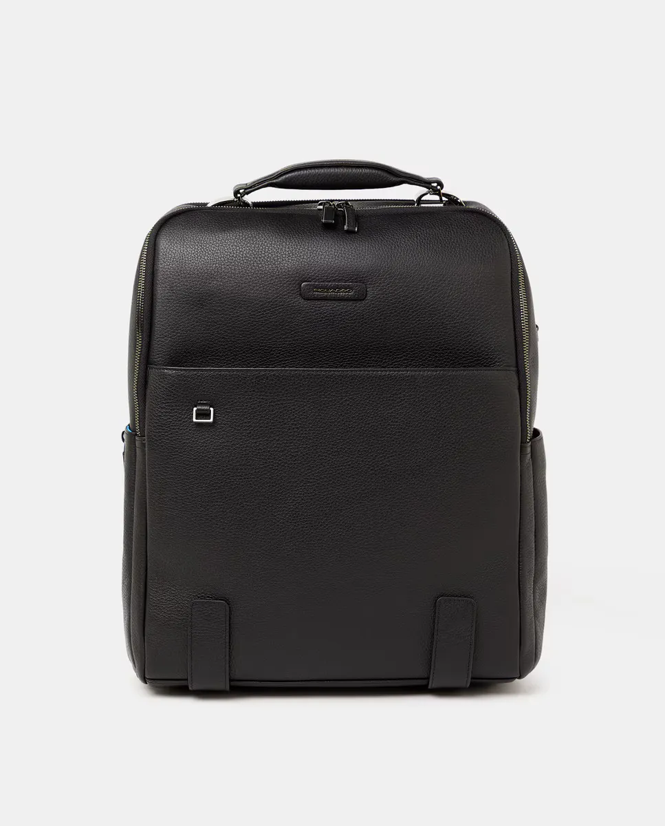 Черный кожаный рюкзак с отделением для ноутбука и RFID-защитой Piquadro, черный
Черный кожаный рюкзак с отделением для ноутбука и RFID-защитой Piquadro, черный