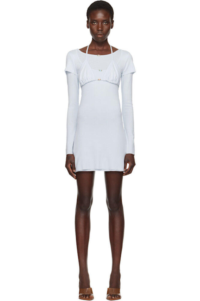 Синий комплект многослойного платья ABRA
Синий комплект многослойного платья ABRA