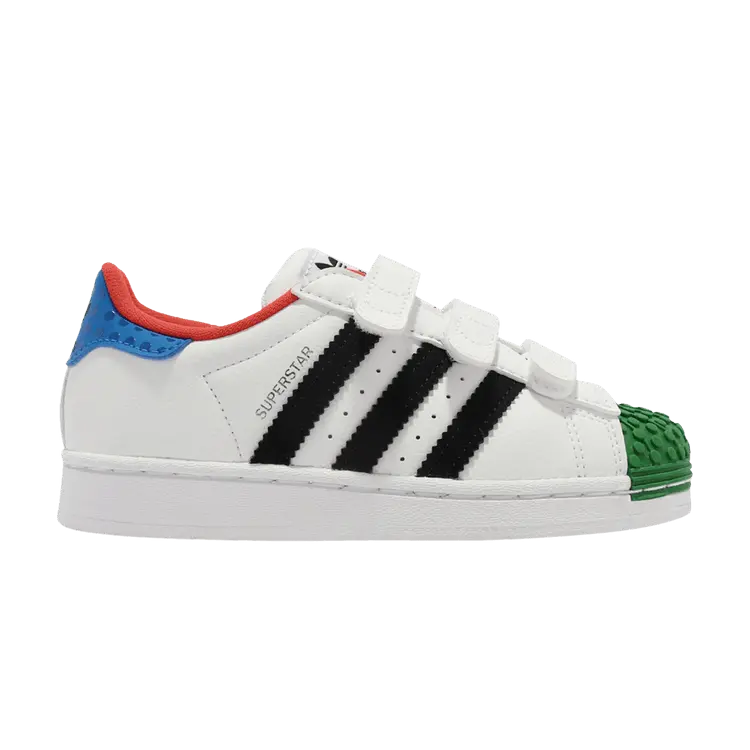 Кроссовки adidas LEGO x Superstar CF J 'White Yellow Green', белый
Кроссовки adidas LEGO x Superstar CF J 'White Yellow Green', белый
