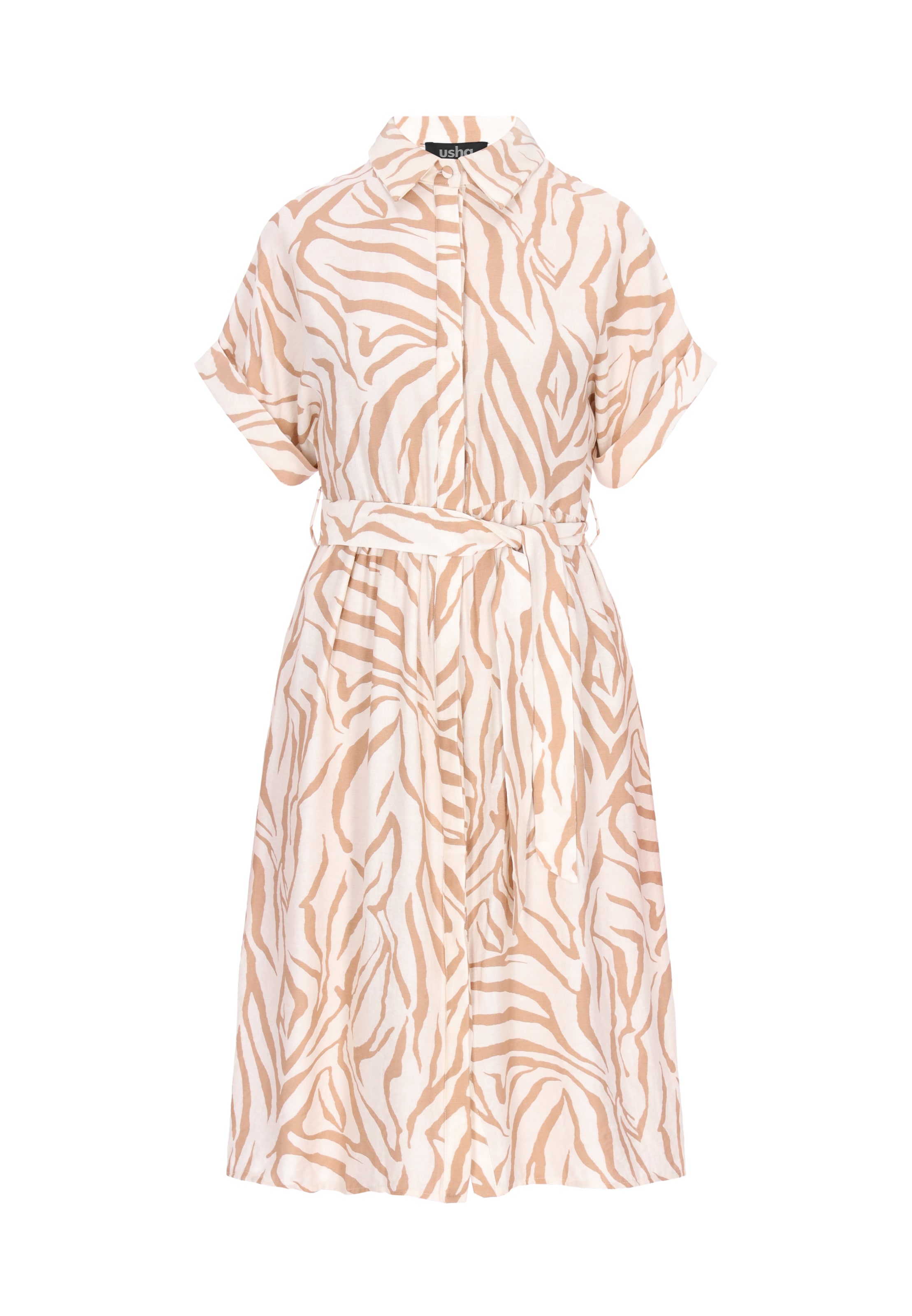 Usha BLACK LABEL Платье-рубашка 'Classic' в цвете Off White
Usha BLACK LABEL Платье-рубашка 'Classic' в цвете Off White