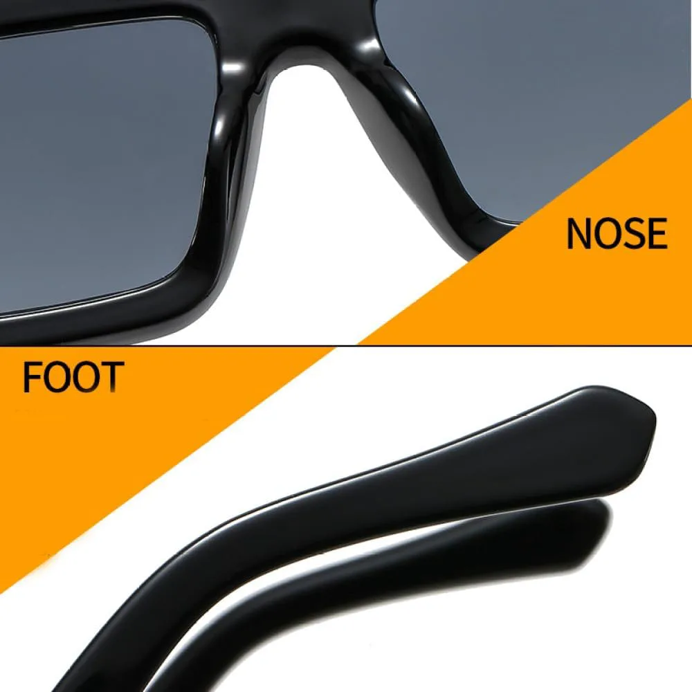 Модные квадратные солнцезащитные очки для женщин и мужчин в стиле панк, роскошные женские очки в стиле стимпанк с защитой от УФ-излучения UV400 generic, Black Green
Модные квадратные солнцезащитные очки для женщин и мужчин в стиле панк, роскошные женские очки в стиле стимпанк с защитой от УФ-излучения UV400 generic, Black Green