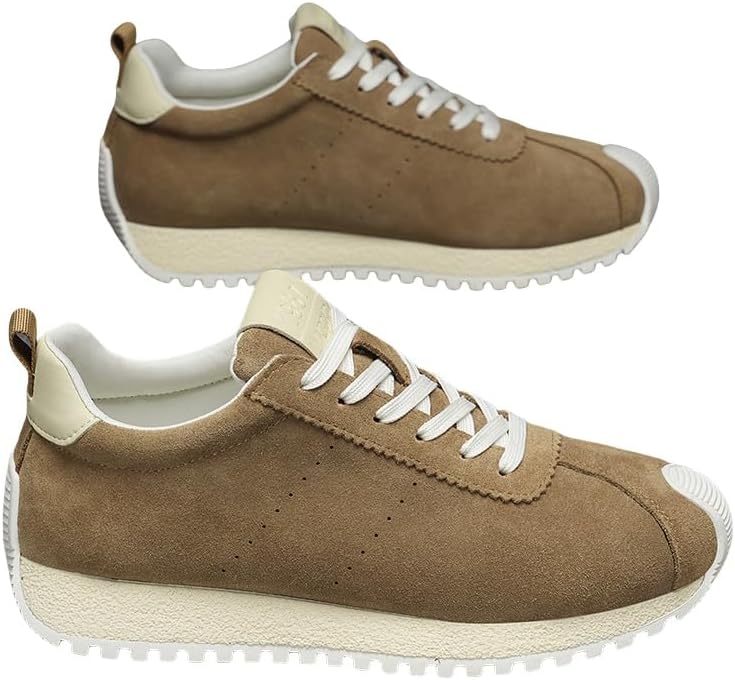 Мужские стильные спортивные кроссовки в стиле ретро, на шнуровке, с круглым носком, прочные и удобные, подходят для прогулок, повседневной носки, вечеринок и отдыха Clolinde, хаки
Мужские стильные спортивные кроссовки в стиле ретро, на шнуровке, с круглым носком, прочные и удобные, подходят для прогулок, повседневной носки, вечеринок и отдыха Clolinde, хаки