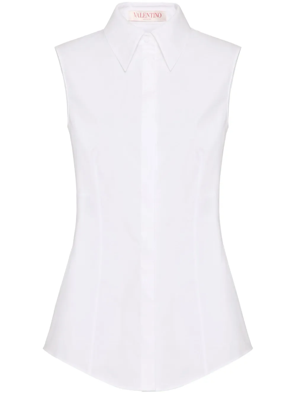 Поплиновая рубашка Valentino Garavani, белый
Поплиновая рубашка Valentino Garavani, белый