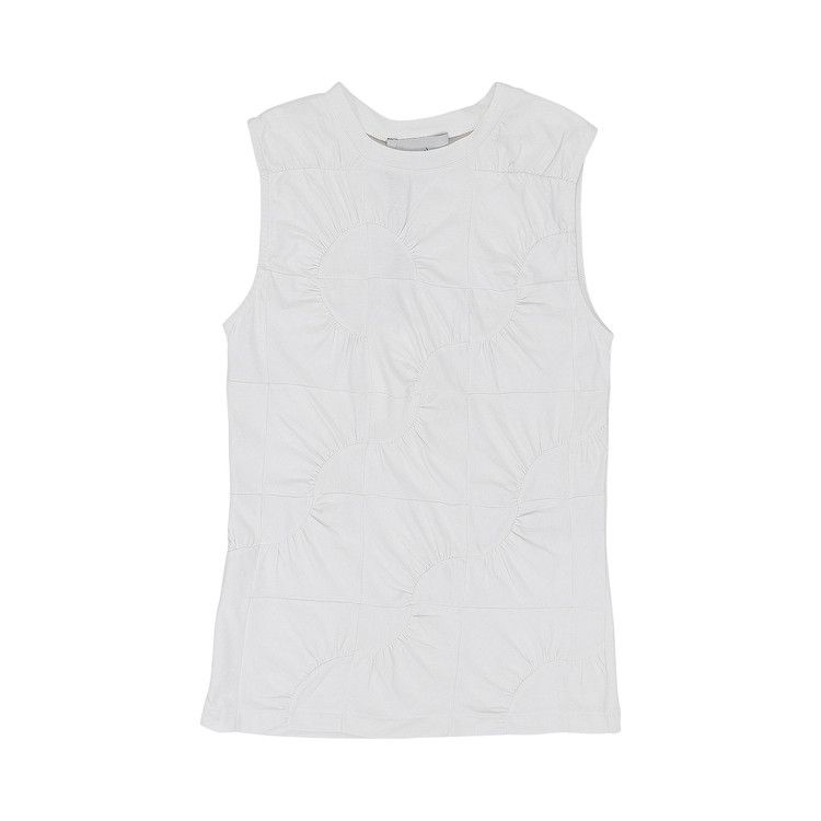 Топ Coperni Patchwork Embroidered Jersey Top, White
Топ Coperni Patchwork Embroidered Jersey Top, White