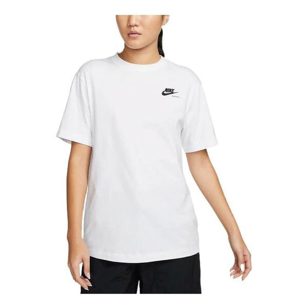 Футболка (WMNS) Nike Sportswear Boyfriend T-shirt 'White Black', белый
Футболка (WMNS) Nike Sportswear Boyfriend T-shirt 'White Black', белый