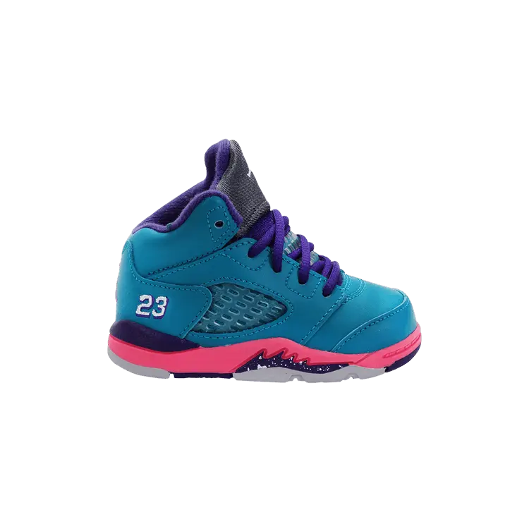 Кроссовки Air Jordan Air Jordan 5 Retro TD 'Tropical Teal', синий 
Кроссовки Air Jordan Air Jordan 5 Retro TD 'Tropical Teal', синий