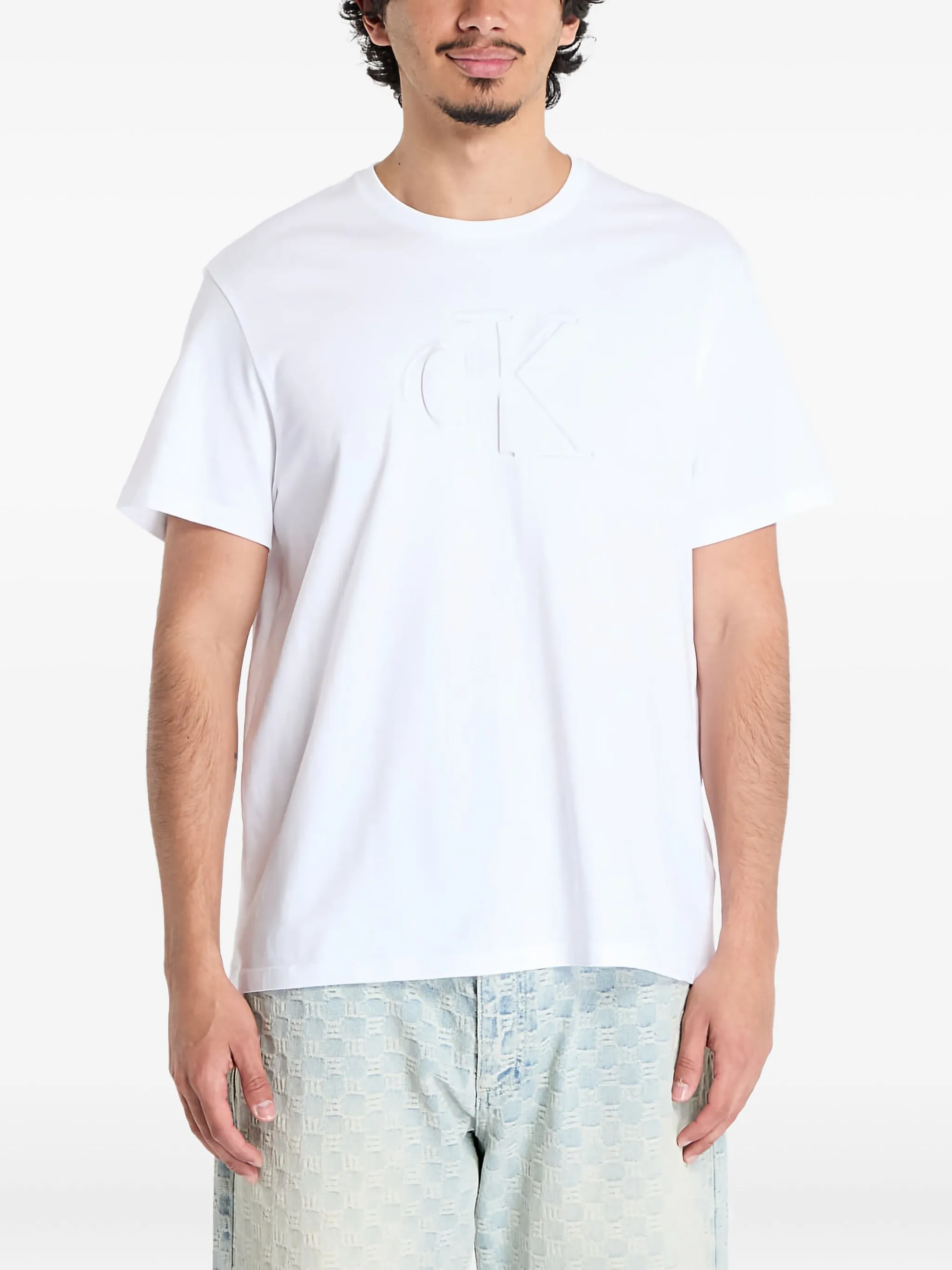 Футболка с тисненым логотипом Calvin Klein Jeans, белый
Футболка с тисненым логотипом Calvin Klein Jeans, белый