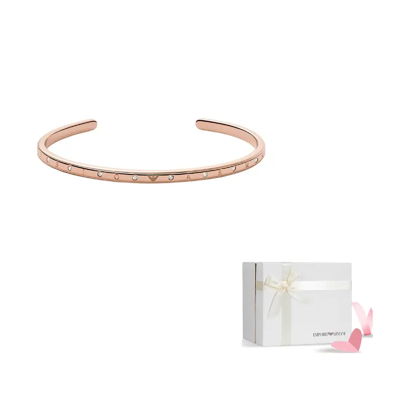 Стальной браслет для женщин EMPORIO ARMANI, розовое золото
Стальной браслет для женщин EMPORIO ARMANI, розовое золото