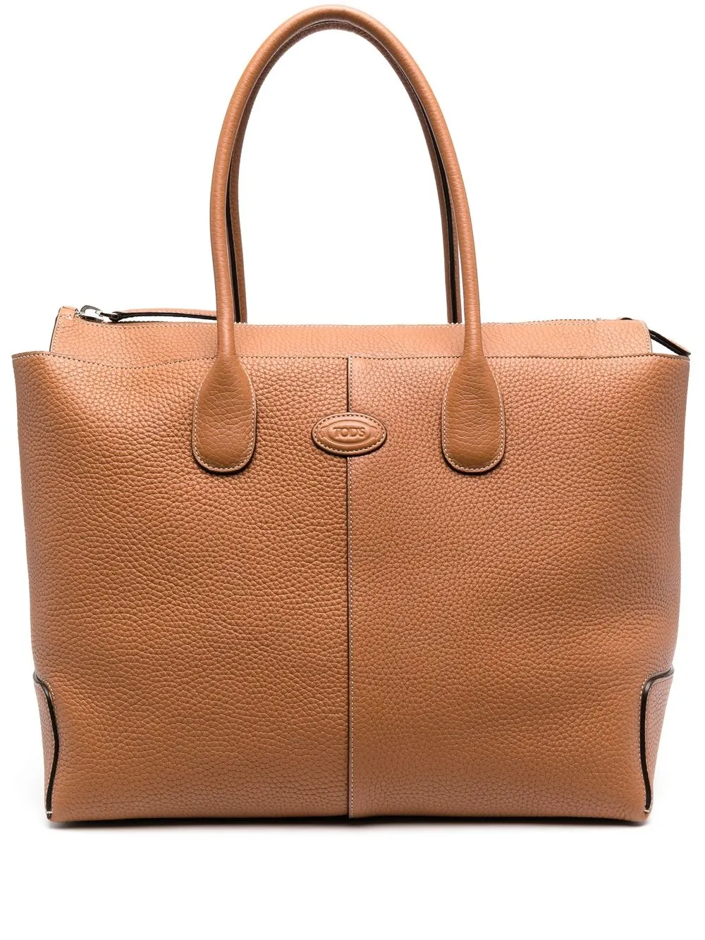 Сумка-тоут с нашивкой-логотипом TOD'S, коричневый
Сумка-тоут с нашивкой-логотипом TOD'S, коричневый