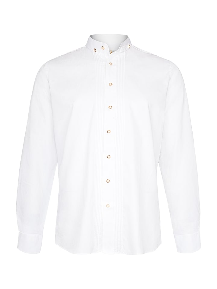 Almsach Рубашка с воротником-стойкой LF181 белого цвета
Almsach Рубашка с воротником-стойкой LF181 белого цвета