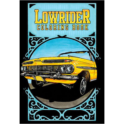 Книга Lowrider Coloring Book 
Книга Lowrider Coloring Book