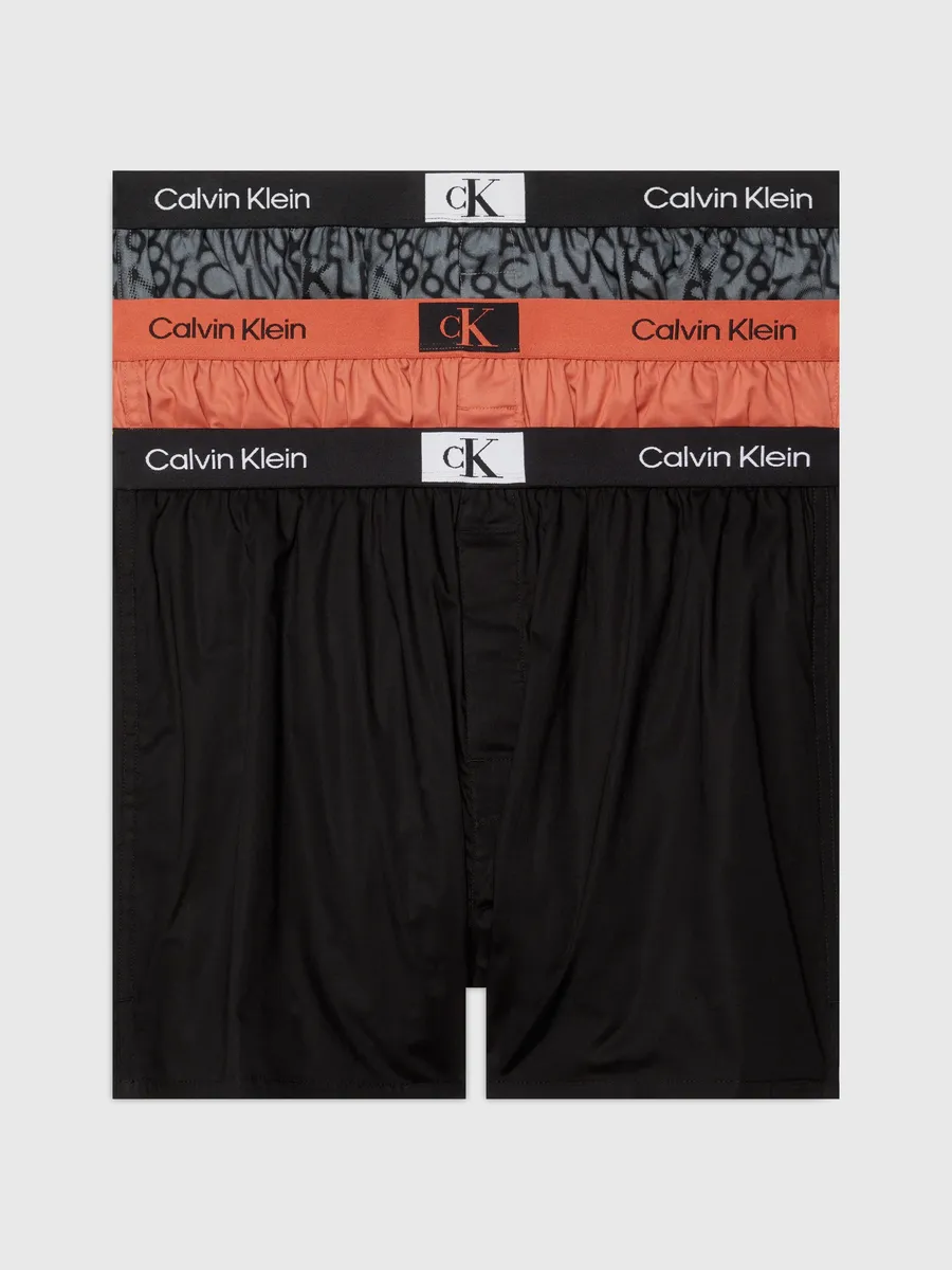 Трусы-боксеры Calvin Klein Underwear "BOXER SLIM 3PK" (3 шт. в упаковке, 3 шт. в упаковке), с надписью-логотипом, цвет Arag, Blk, Ck96 Pix Prt_Turbulence, Snos
Трусы-боксеры Calvin Klein Underwear "BOXER SLIM 3PK" (3 шт. в упаковке, 3 шт. в упаковке), с надписью-логотипом, цвет Arag, Blk, Ck96 Pix Prt_Turbulence, Snos