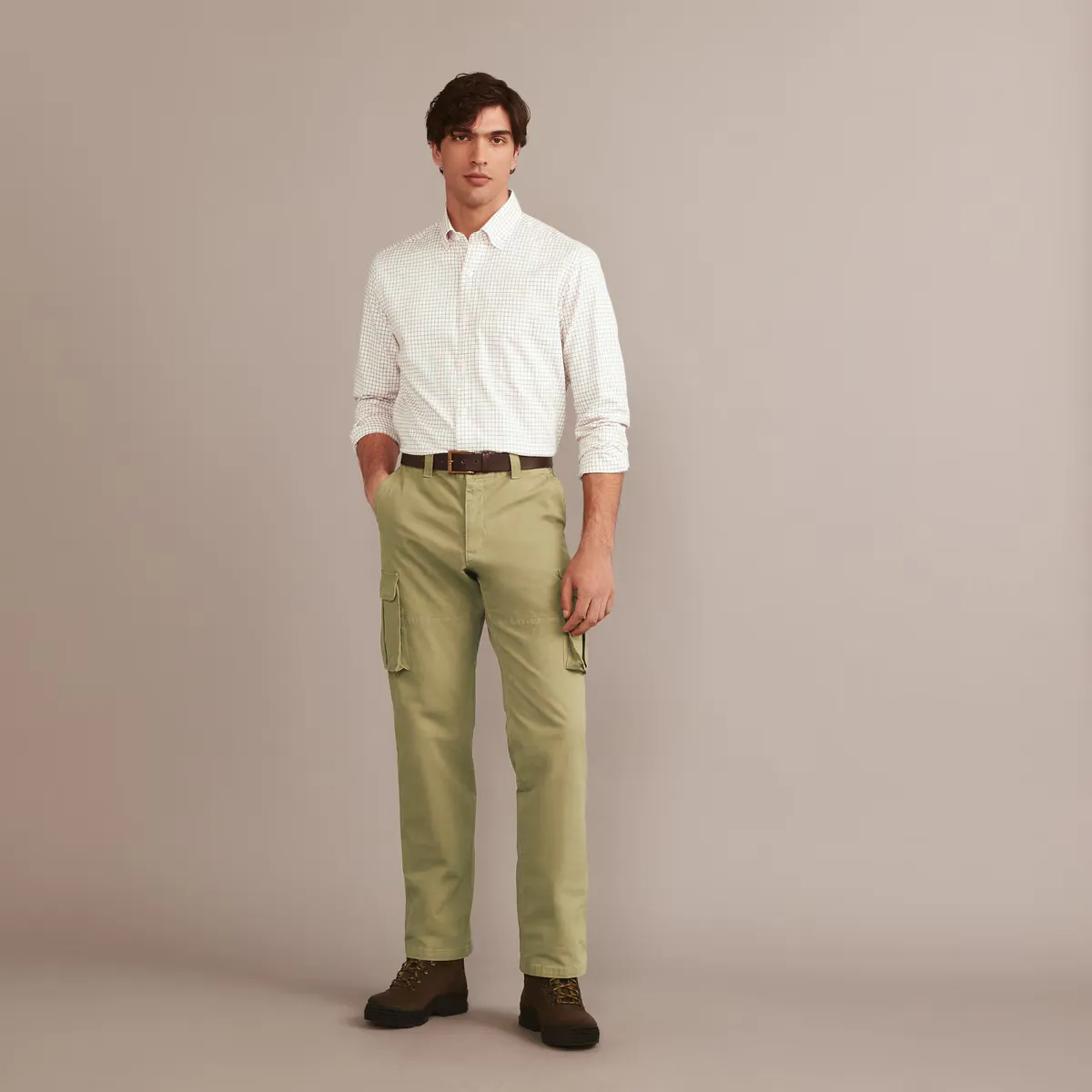 Мужская базовая рубашка в клетку Verhunt, гранатовый
Мужская базовая рубашка в клетку Verhunt, гранатовый