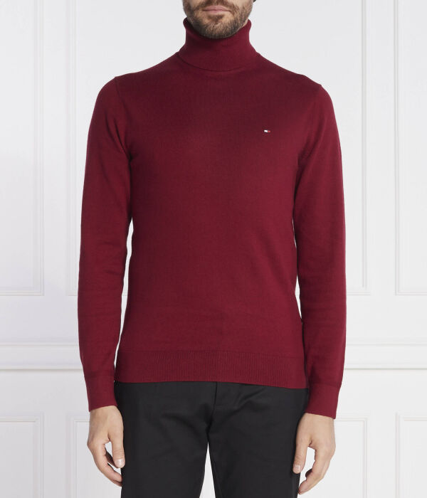 Водолазка мужская Tommy Hilfiger с высоким воротником, бургундия
Водолазка мужская Tommy Hilfiger с высоким воротником, бургундия