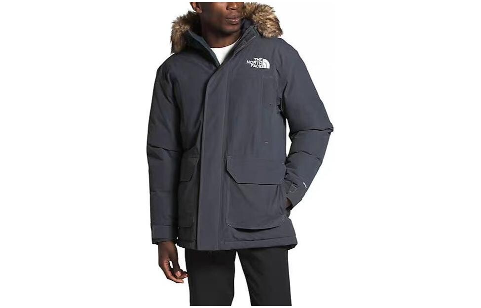 Пальто-парка мужское светло-серое The North Face, серый
Пальто-парка мужское светло-серое The North Face, серый