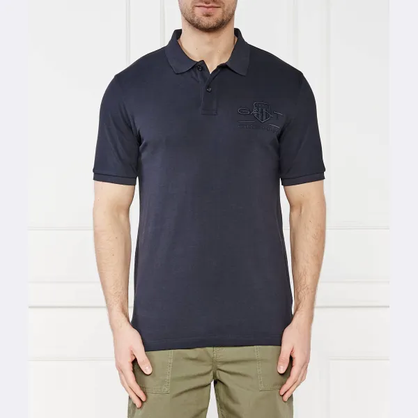 Рубашка поло стандартного кроя Gant, синий
Рубашка поло стандартного кроя Gant, синий