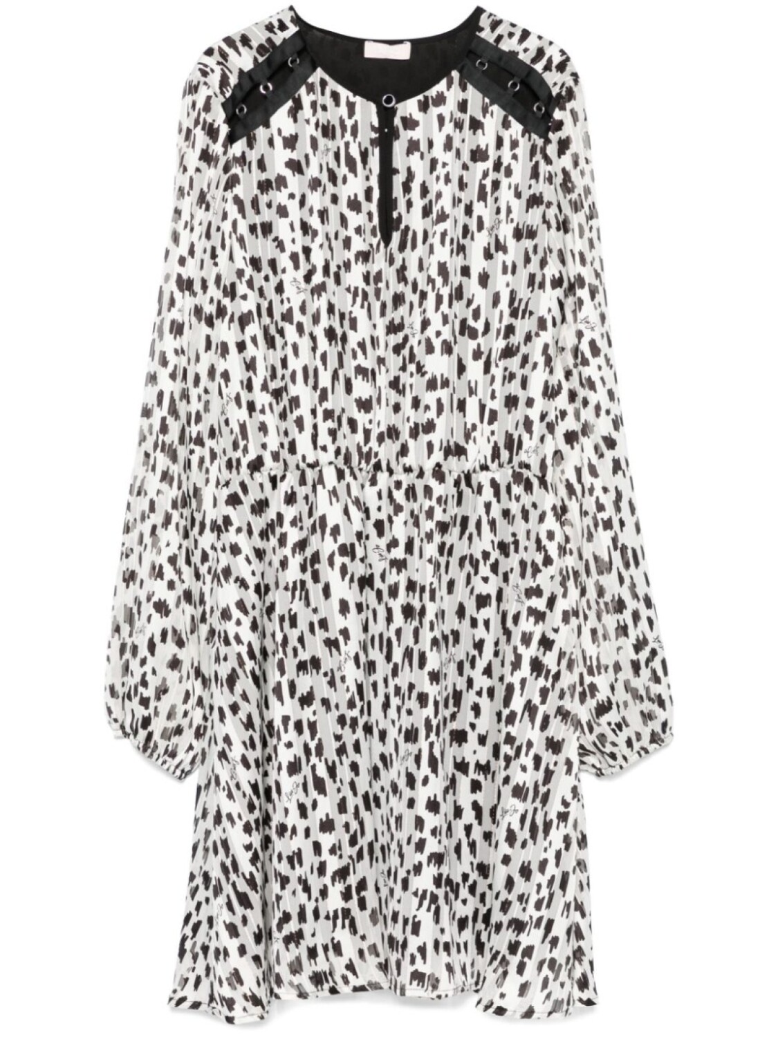 LIU JO платье с абстрактным принтом, белый
LIU JO платье с абстрактным принтом, белый