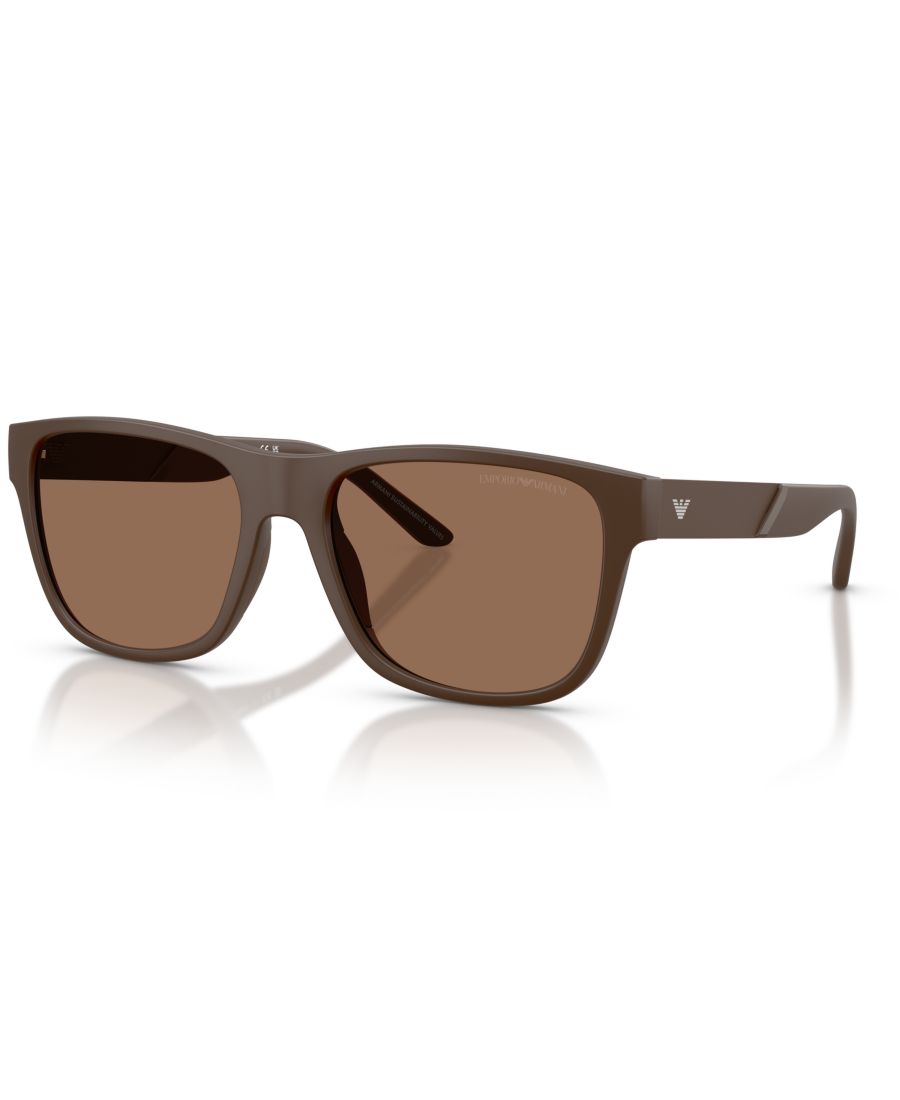 Мужские солнцезащитные очки большого размера, EA4243 Emporio Armani, Matte Brown
Мужские солнцезащитные очки большого размера, EA4243 Emporio Armani, Matte Brown