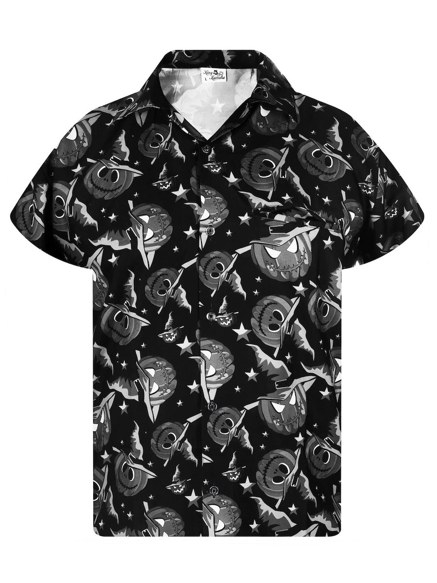 Рубашка King Kameha Helloween Pumpkin Hat, серый
Рубашка King Kameha Helloween Pumpkin Hat, серый