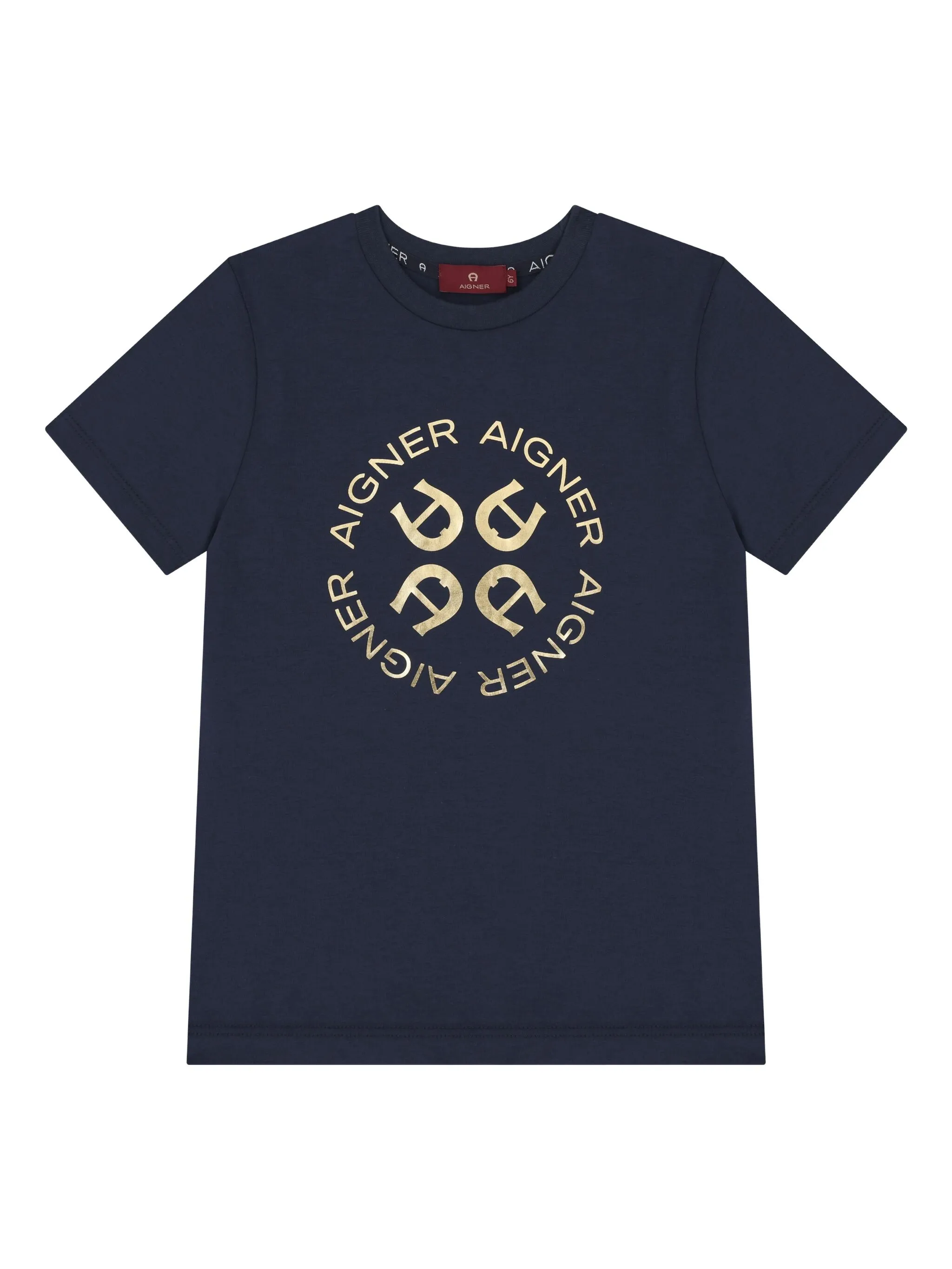 Футболка с логотипом Aigner Kids, синий
Футболка с логотипом Aigner Kids, синий