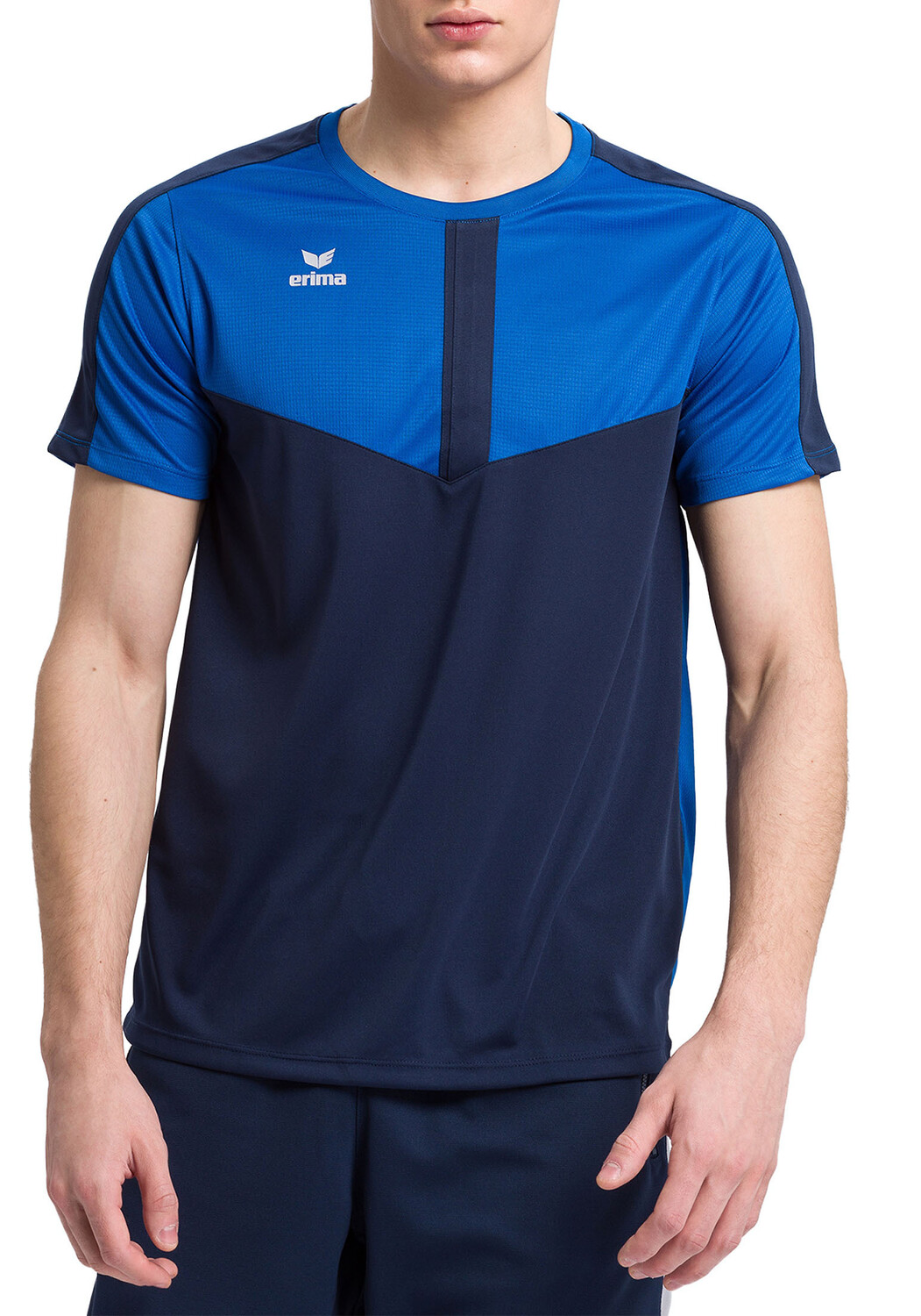 Футболка erima Squad, цвет new royal/new navy 
Футболка erima Squad, цвет new royal/new navy