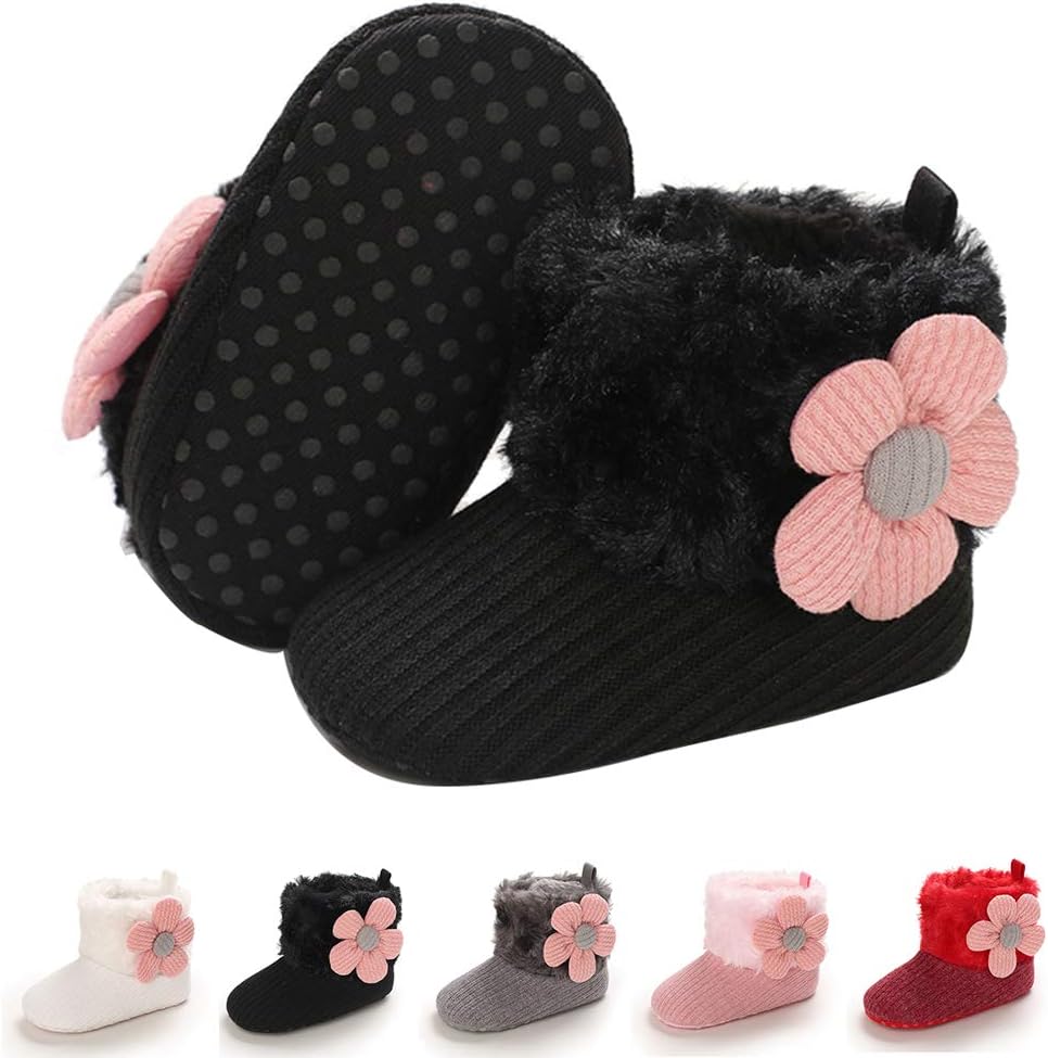 Ботинки для новорожденных мальчиков и девочек E-FAK, зимние снежные с бантиком, с мягкой подошвой, противоскользящие, теплые, для малышей и начинающих ходить, E/Black
Ботинки для новорожденных мальчиков и девочек E-FAK, зимние снежные с бантиком, с мягкой подошвой, противоскользящие, теплые, для малышей и начинающих ходить, E/Black