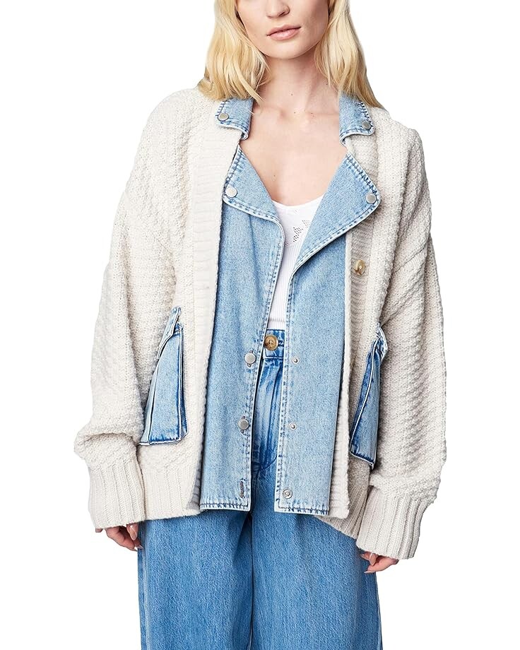 Свитер Blank NYC Denim and Knit Cardigan in Last Call, цвет Last Call
Свитер Blank NYC Denim and Knit Cardigan in Last Call, цвет Last Call