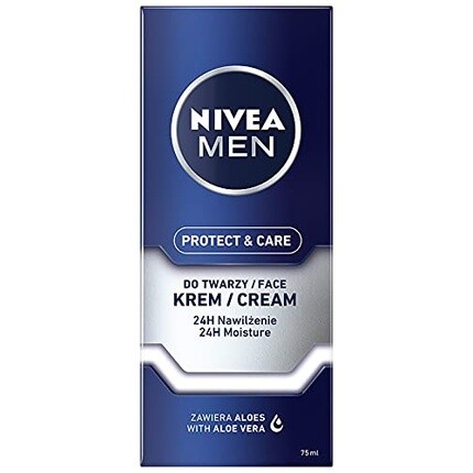 Увлажняющий крем для лица «Защита и уход для мужчин», 75 мл, Nivea
Увлажняющий крем для лица «Защита и уход для мужчин», 75 мл, Nivea