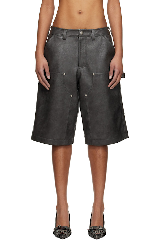 Шорты с двойными наколенниками из искусственной кожи Andersson Bell, серый
Шорты с двойными наколенниками из искусственной кожи Andersson Bell, серый