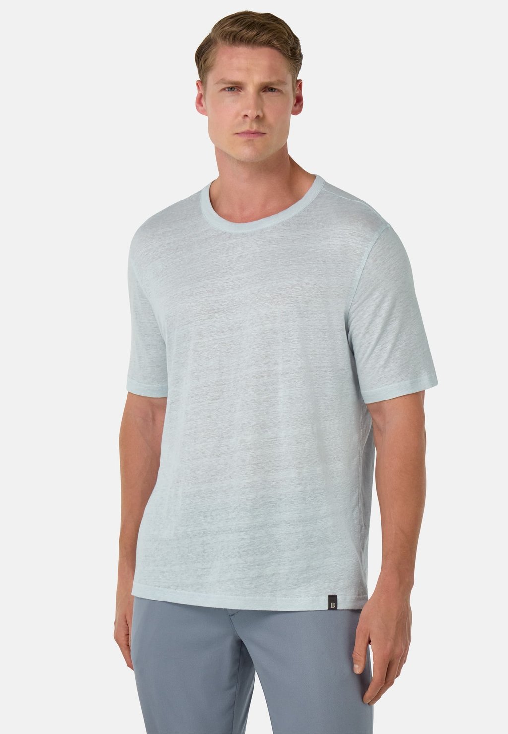 Базовая футболка Boggi Milano, светло-голубой
Базовая футболка Boggi Milano, светло-голубой