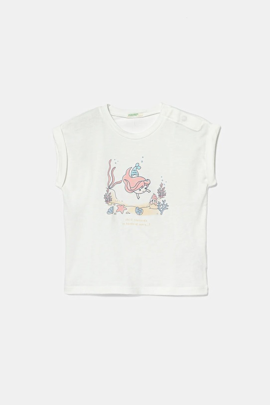 Хлопковая футболка для малышей United Colors Of Benetton, белый
Хлопковая футболка для малышей United Colors Of Benetton, белый