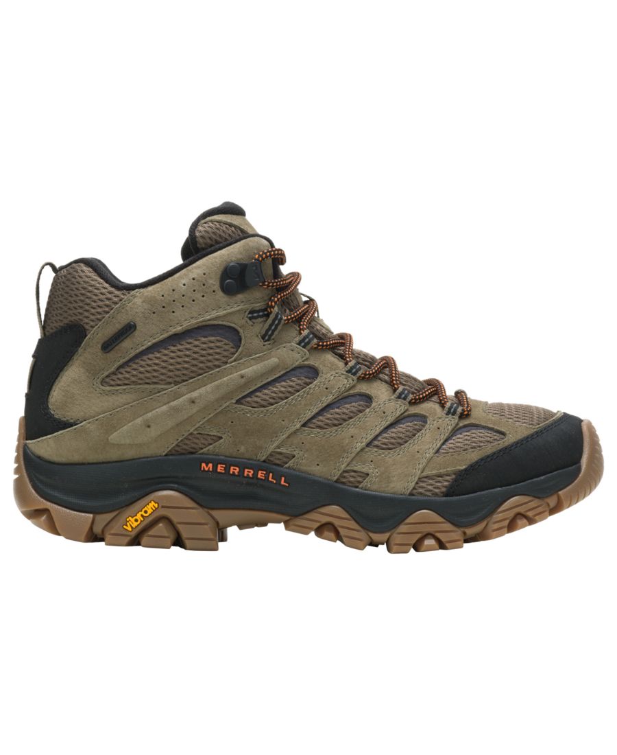 Мужские водонепроницаемые кроссовки Moab 3 Mid с круглым носком Merrell, Olive/Gum
Мужские водонепроницаемые кроссовки Moab 3 Mid с круглым носком Merrell, Olive/Gum